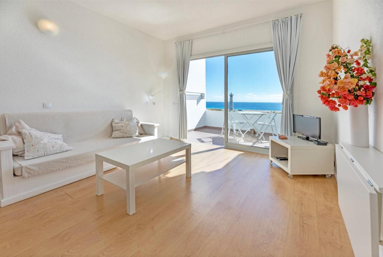 500 M Spiaggia, Vista Oceano, Ultimo Piano, Wi-Fi, Aria Condizionata Morro Jable  Exterior foto